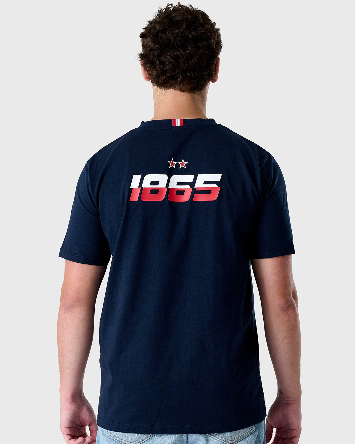 NFFC Navy Sports Casual 1865 Print T-Shirt