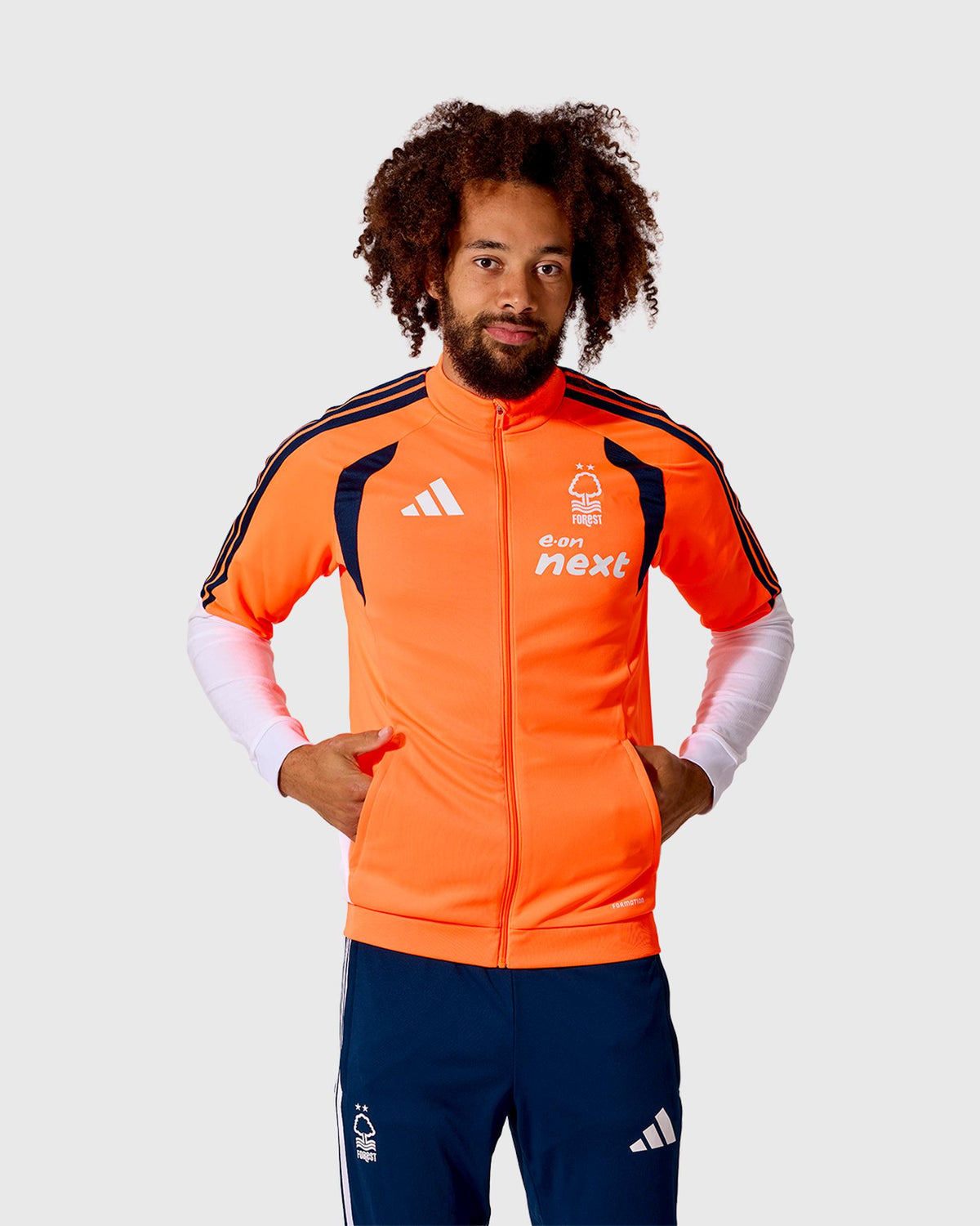 NFFC 26/27 Lucid Orange Training Full Zip Jacket