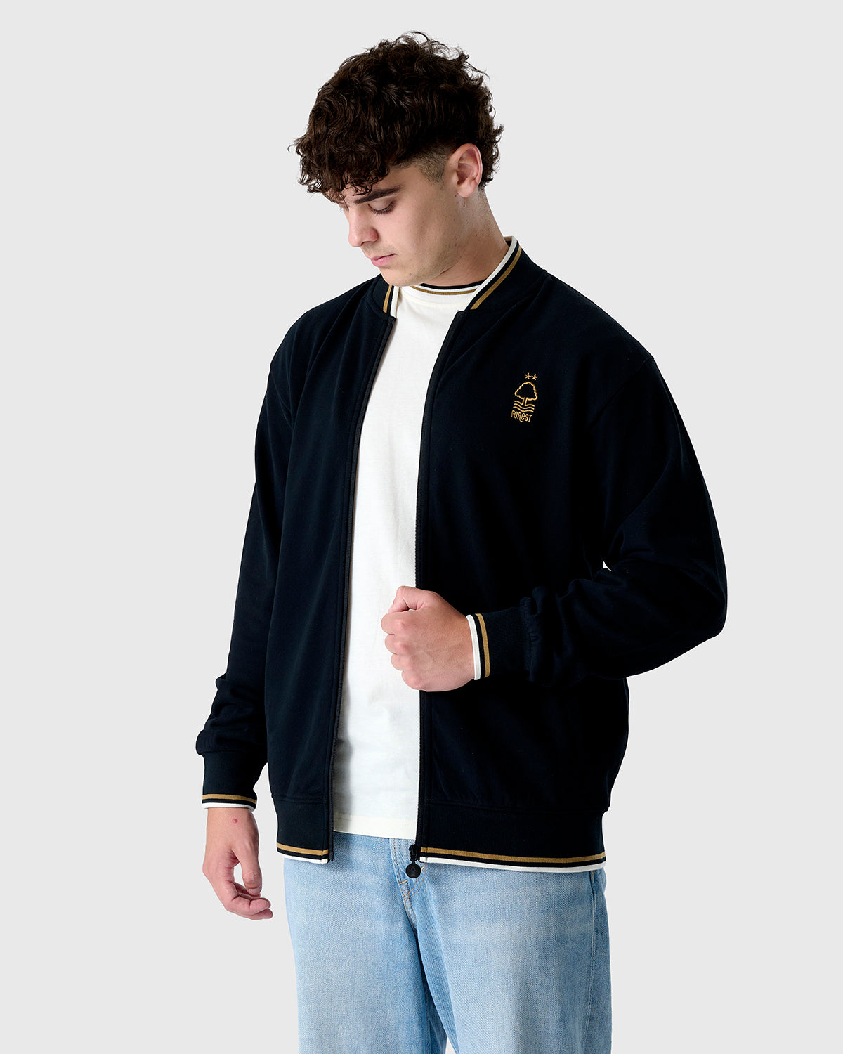 NFFC Black Trent Style Track Jacket