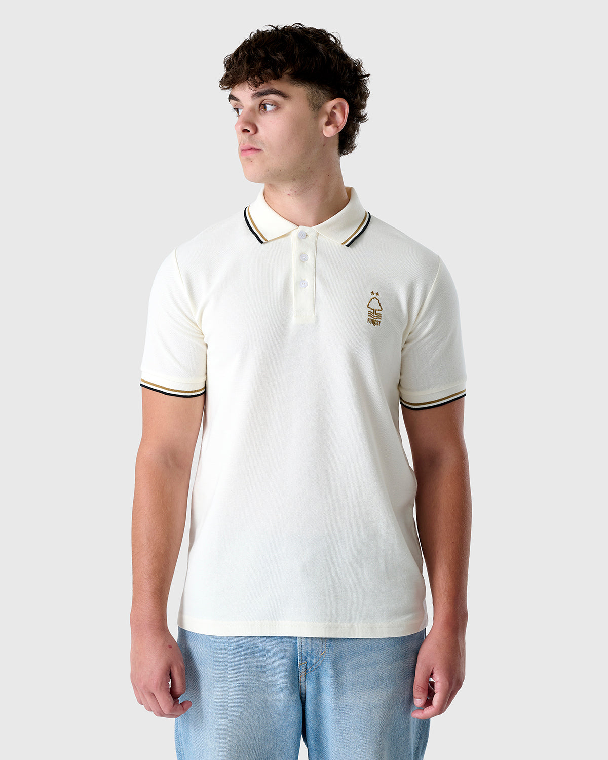 NFFC Ecru Trent Style Polo