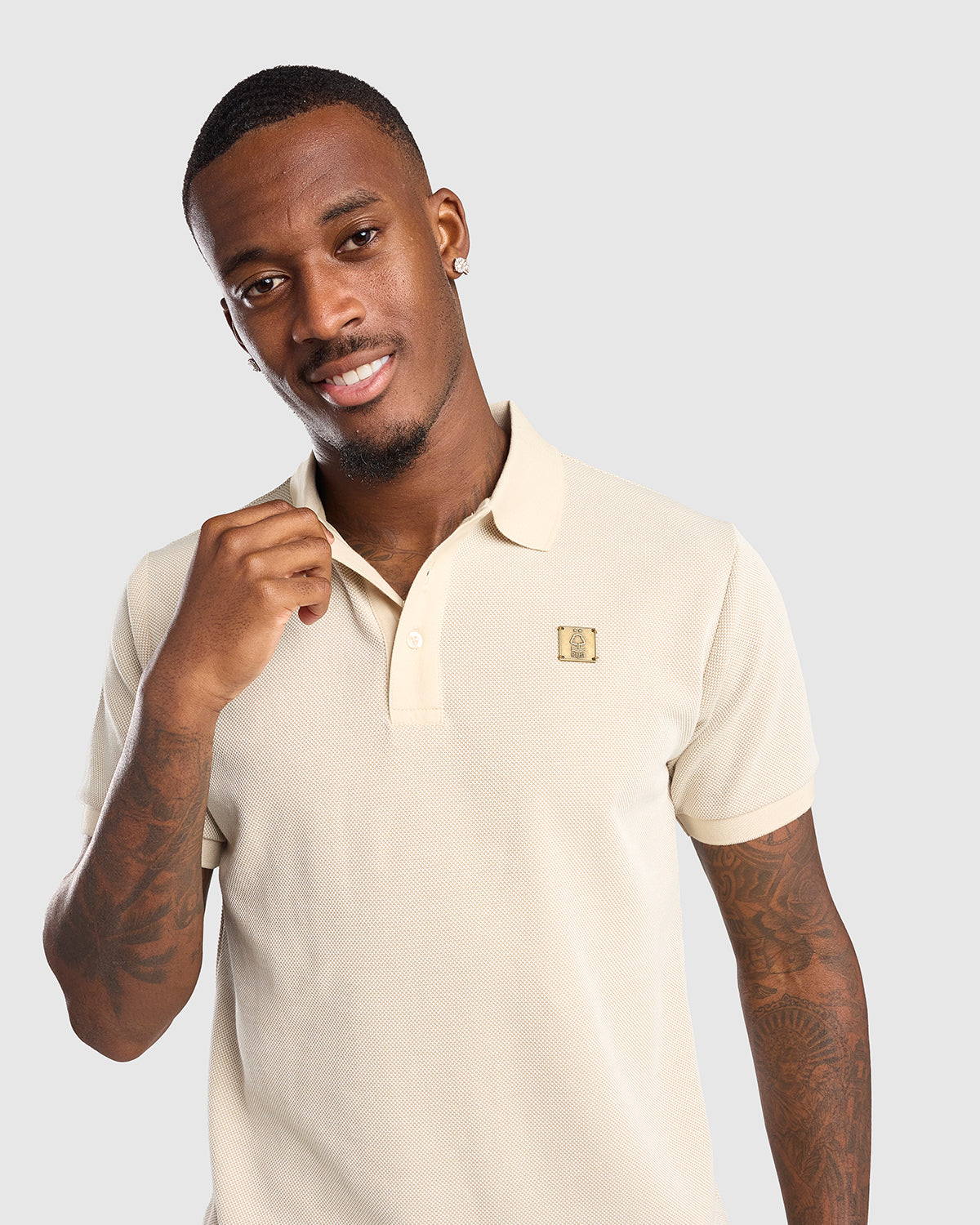 NFFC Natural Weave Polo