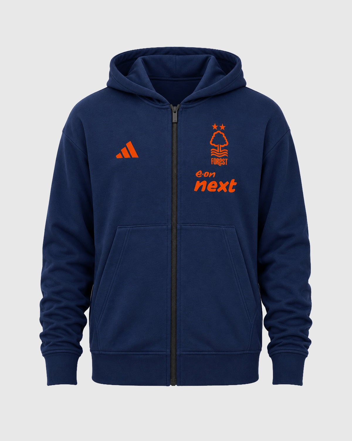 NFFC 26/27 Navy Player Leisure Full Zip Hoodie