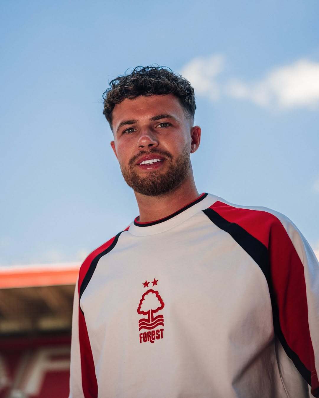 Art of NFFC 90s Oversized Panelled White Tee