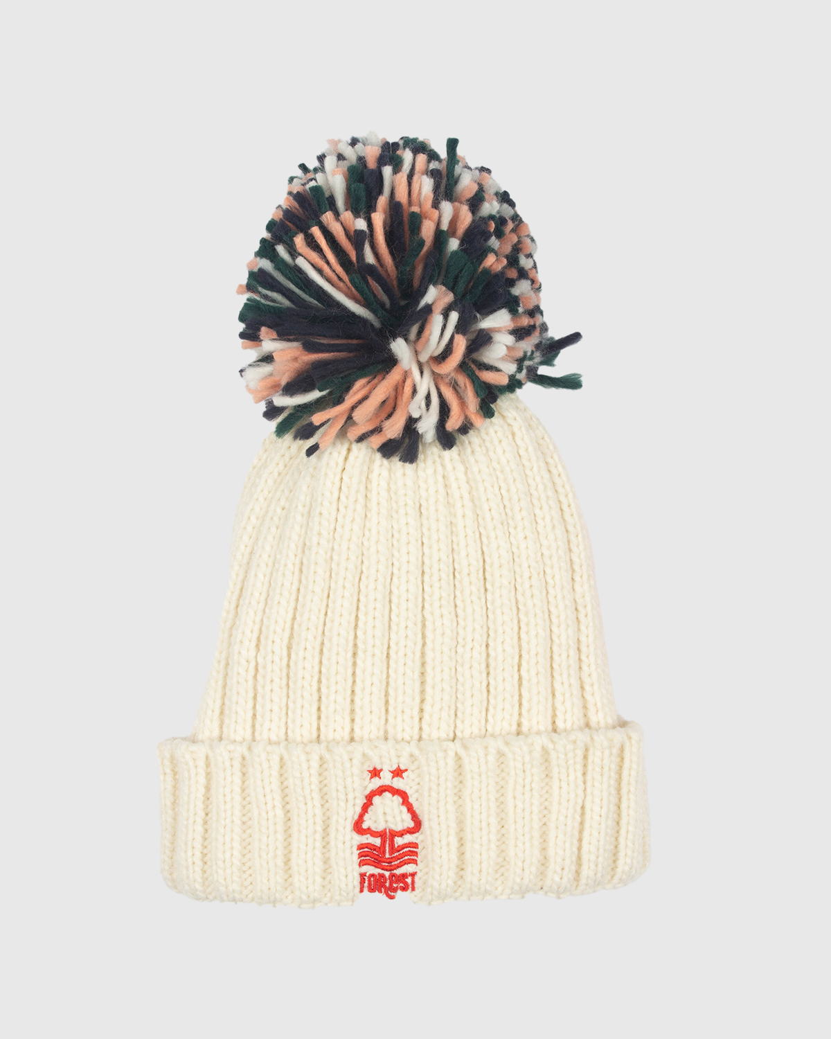 NFFC Off White Big Bobble Hat