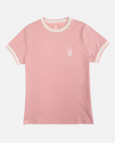 NFFC Womens Peach Essential Ringer T-Shirt