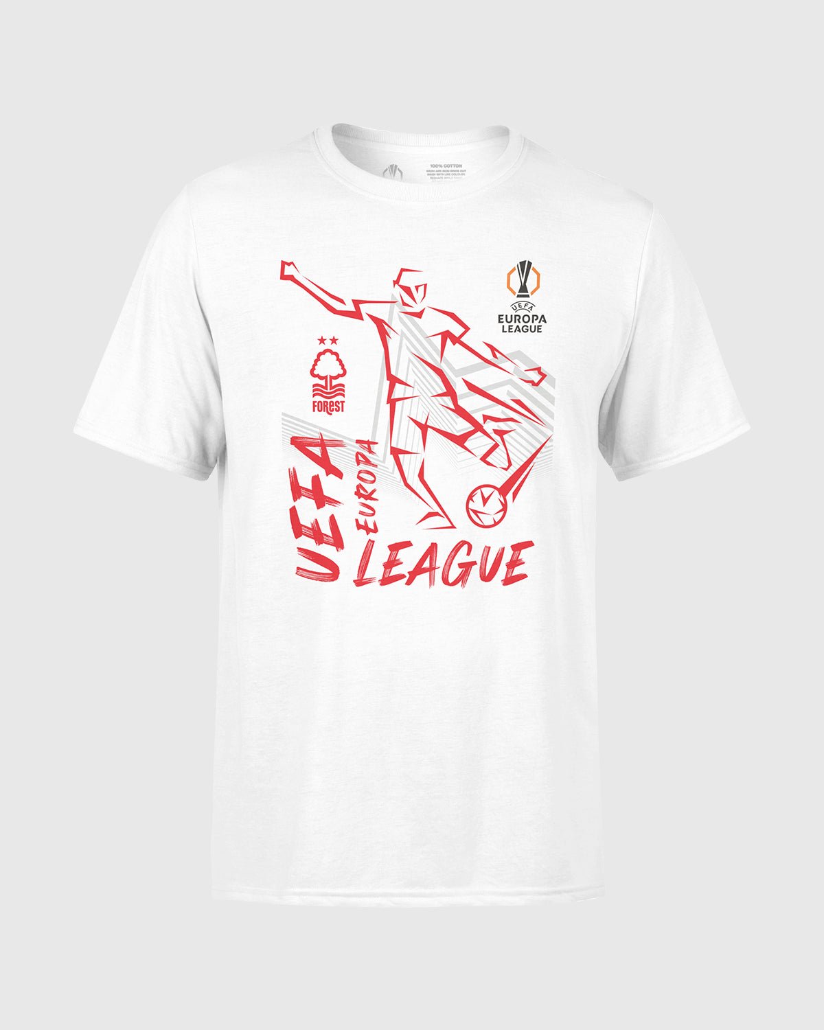 NFFC UEL 25/26 Player Print White T-Shirt