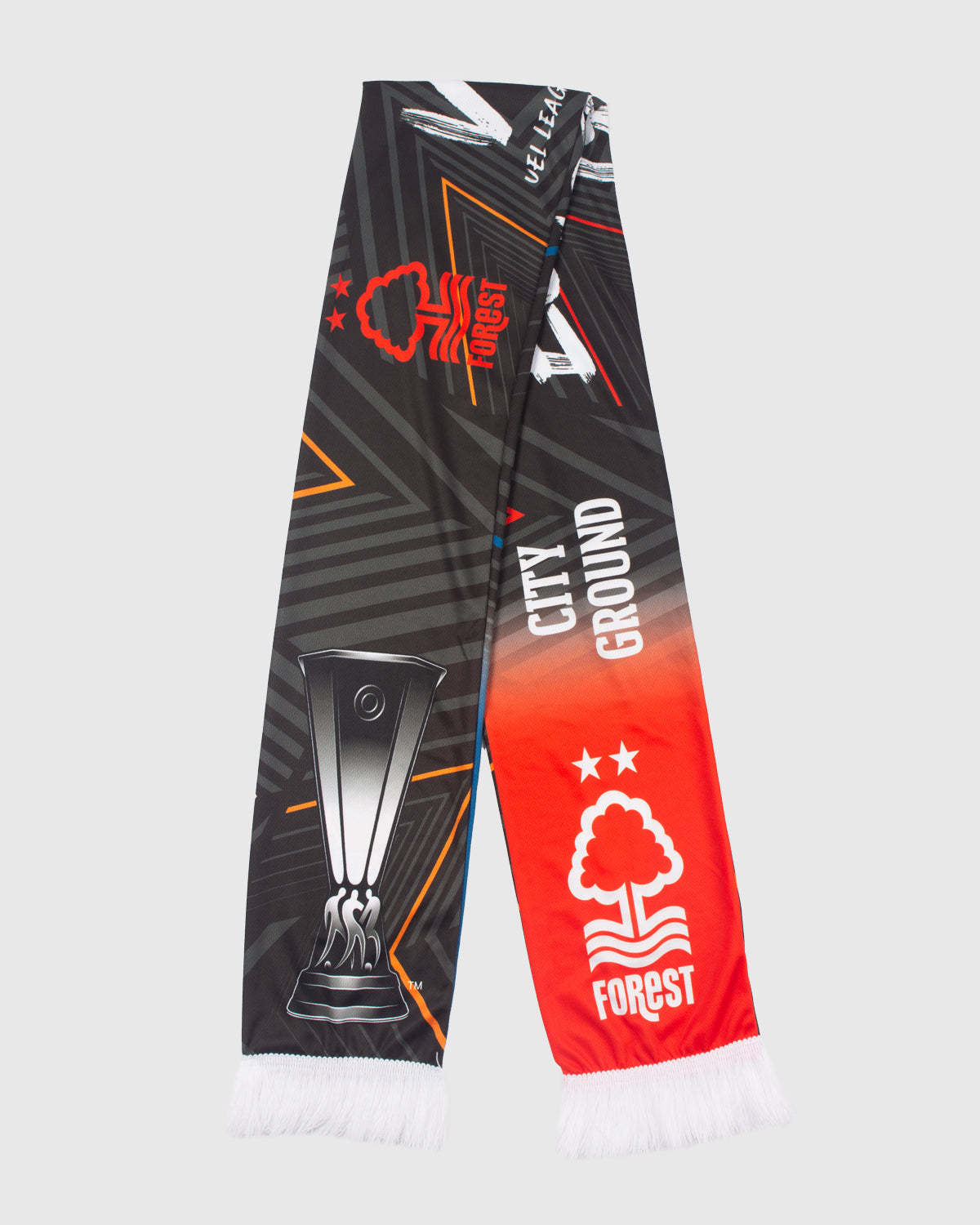 NFFC UEL 25/26 Nottingham Forest vs FC Porto European Glory Scarf