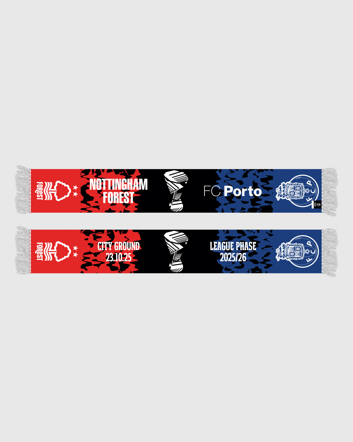 NFFC UEL 25/26 Nottingham Forest vs FC Porto Scarf