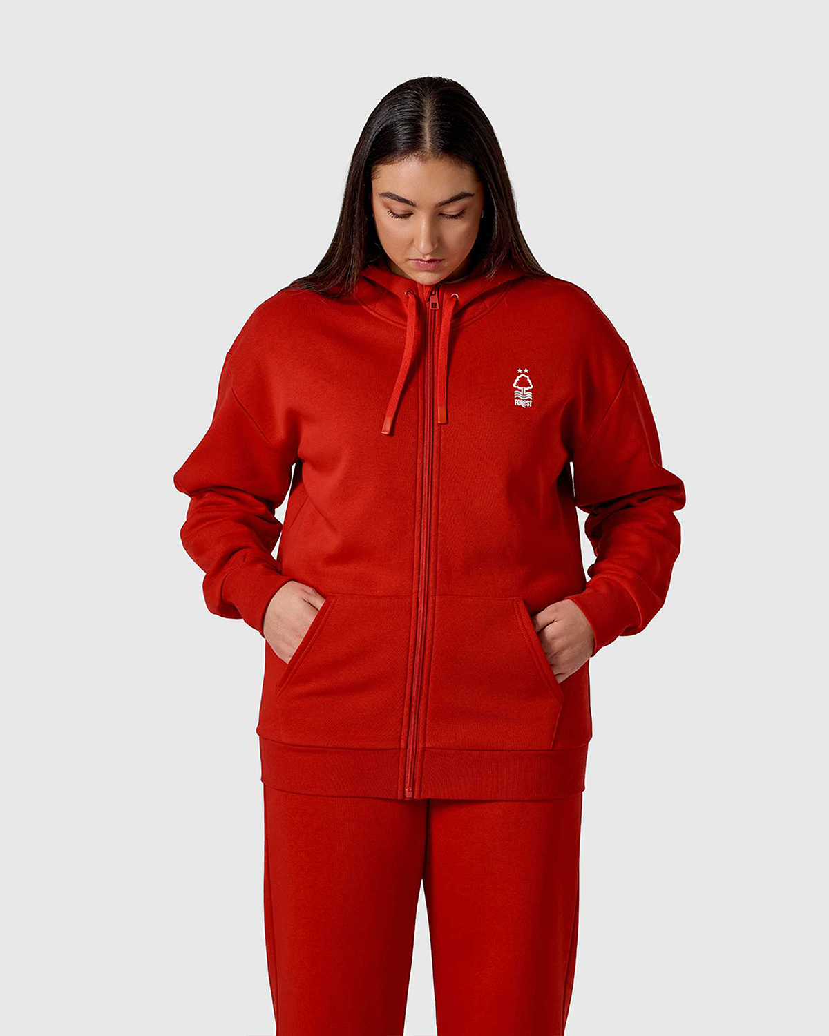NFFC Women's Mist Back Print Full Zip Hoodie
