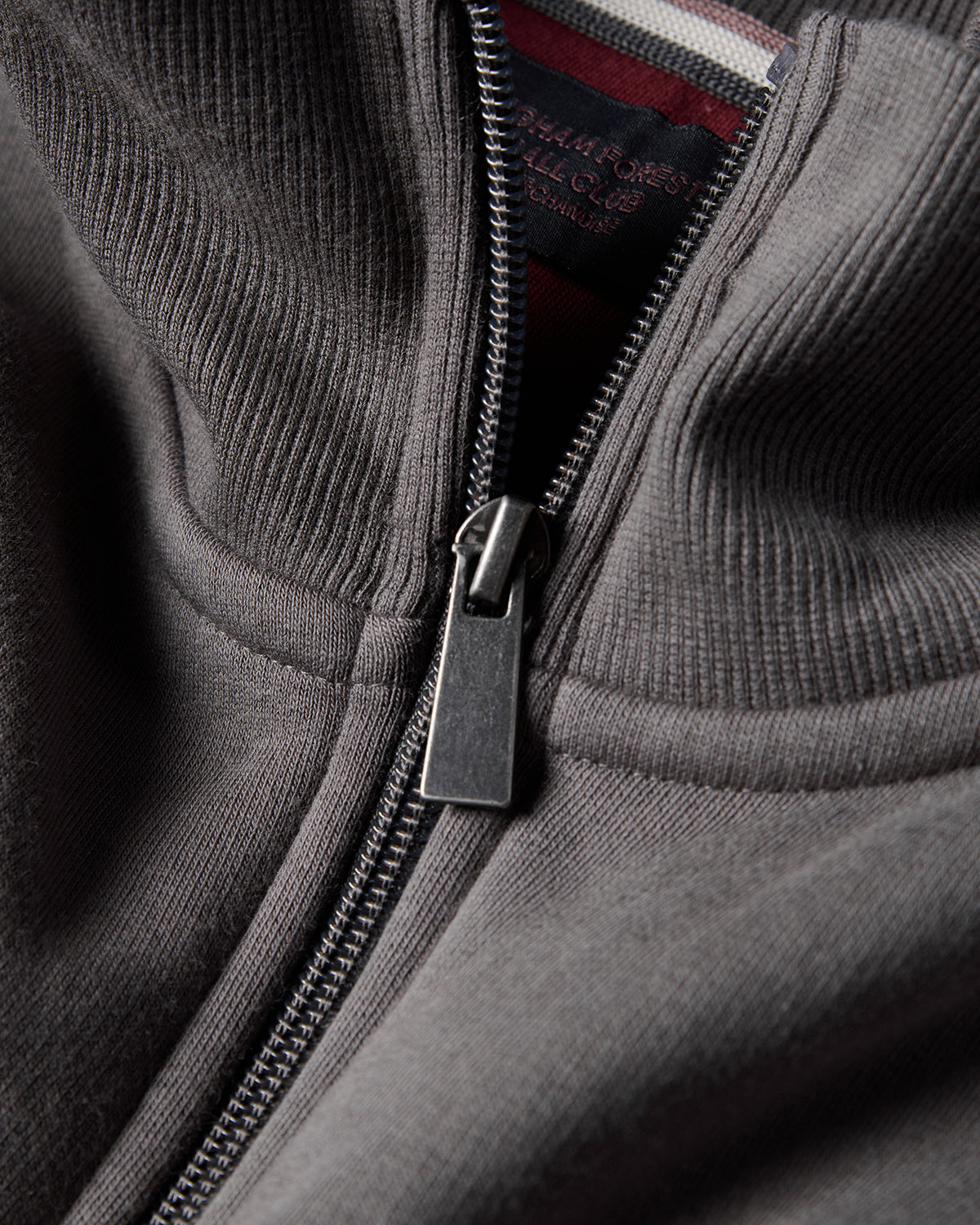 NFFC Charcoal Weekend Edit 1/4 Zip Top