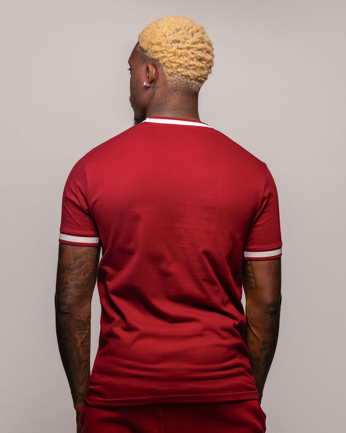 NFFC Stripe Collection Red T-Shirt