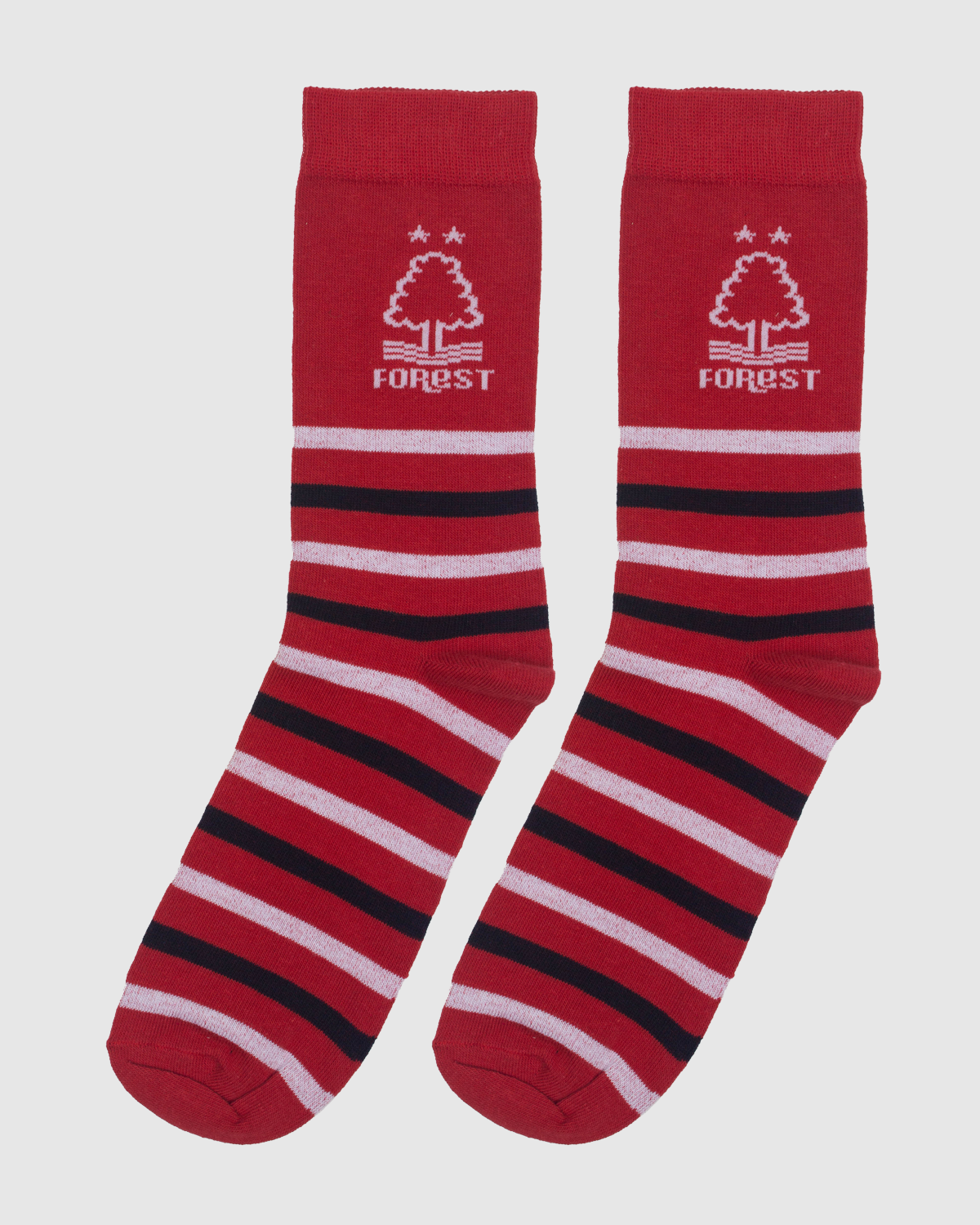 NFFC Red Multi-Stripe Socks