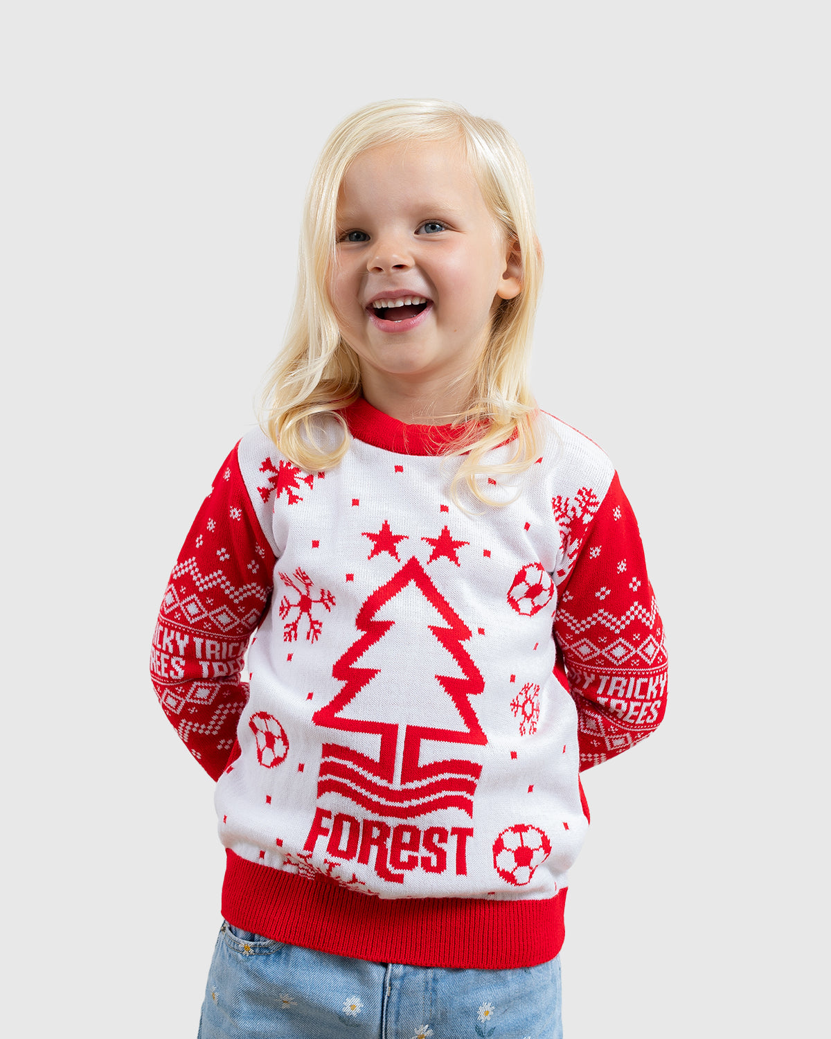 NFFC Junior Tree Christmas Jumper