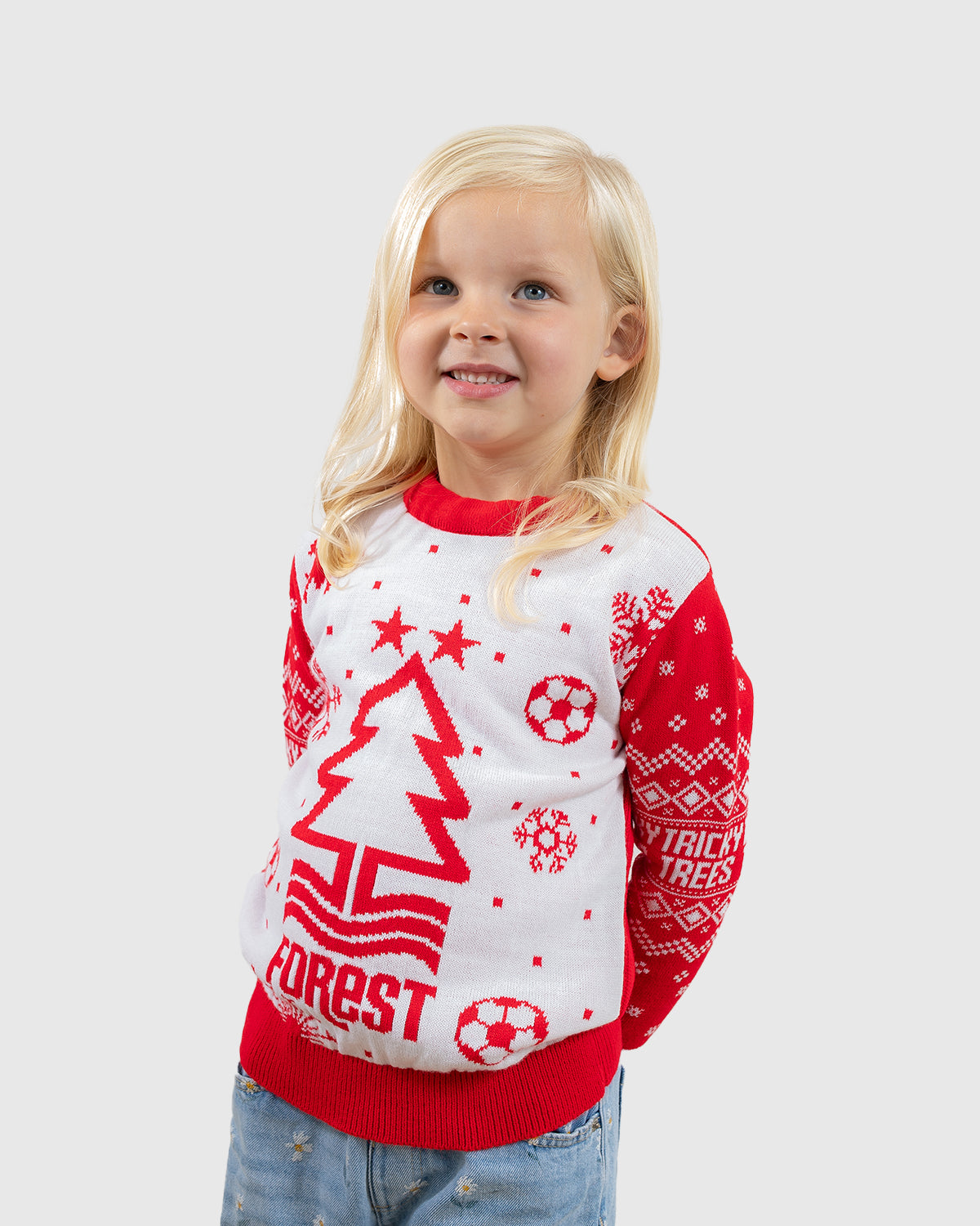 NFFC Junior Tree Christmas Jumper