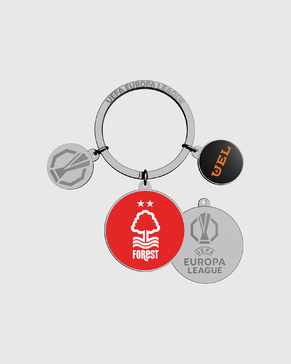 NFFC UEL 25/26 Charm Keyring