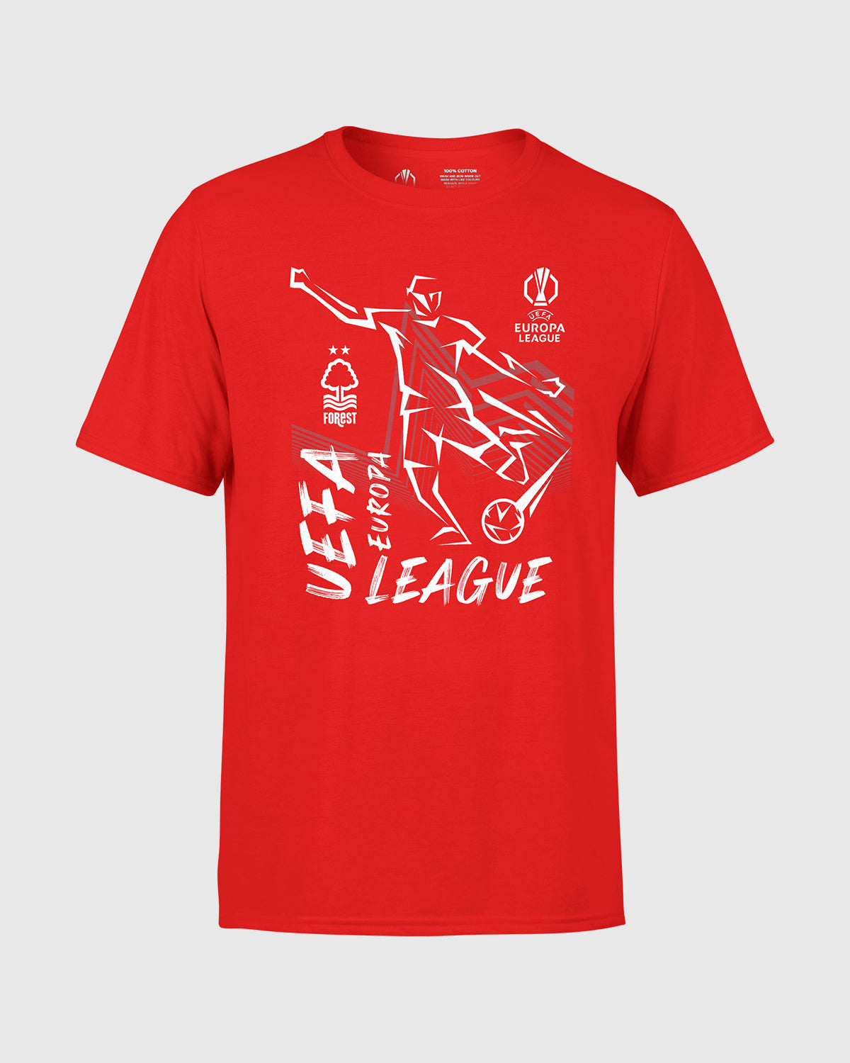 NFFC UEL 25/26 Player Print Red T-Shirt