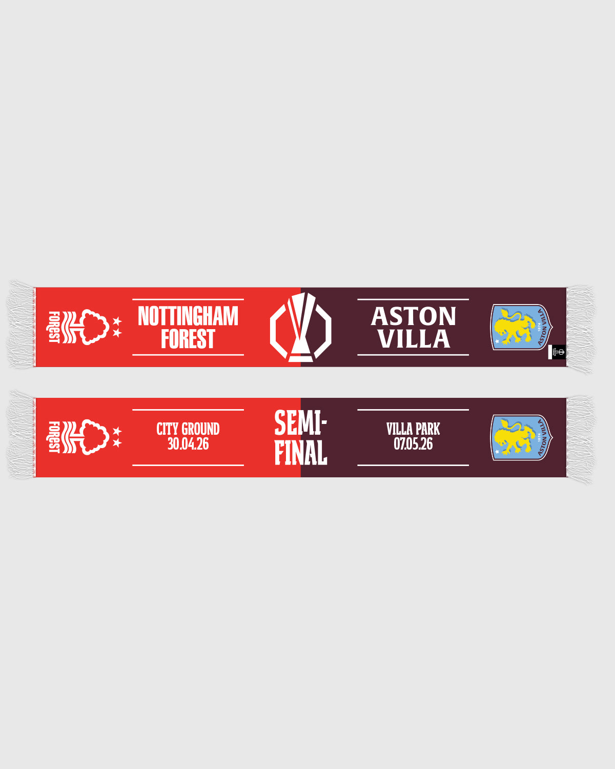 NFFC UEL 25/26 Semi-Final Scarf