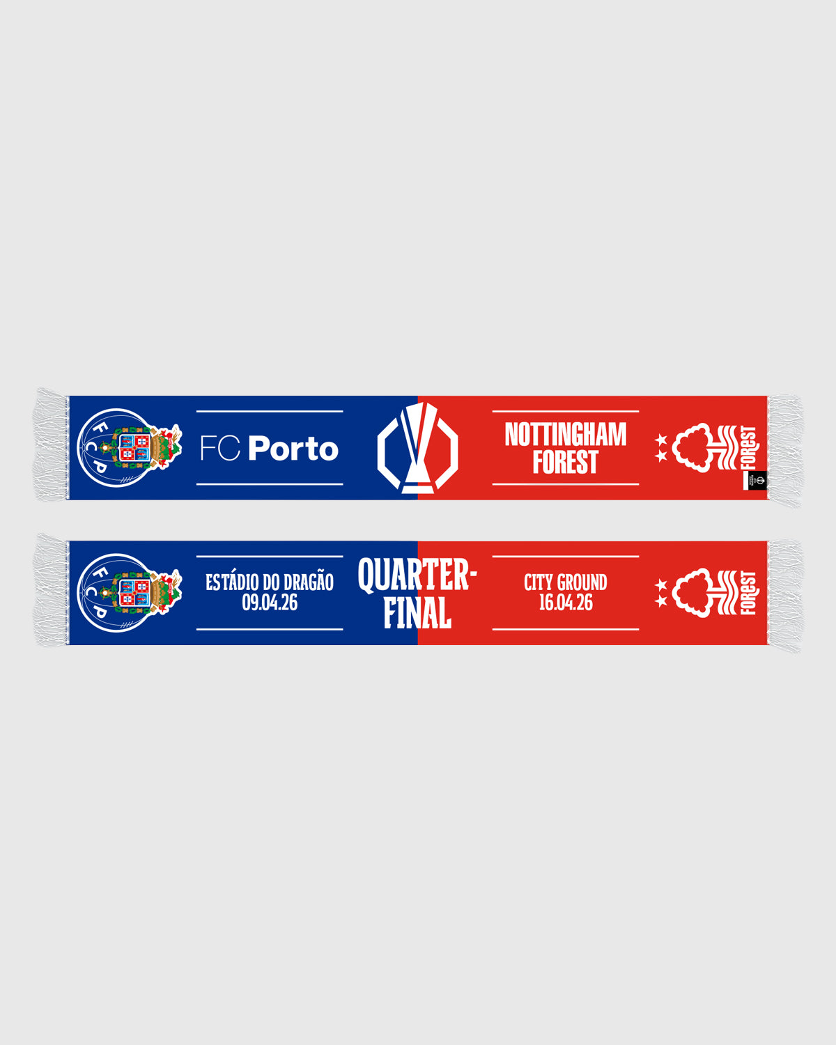 NFFC UEL 25/26 Quarter Final Scarf