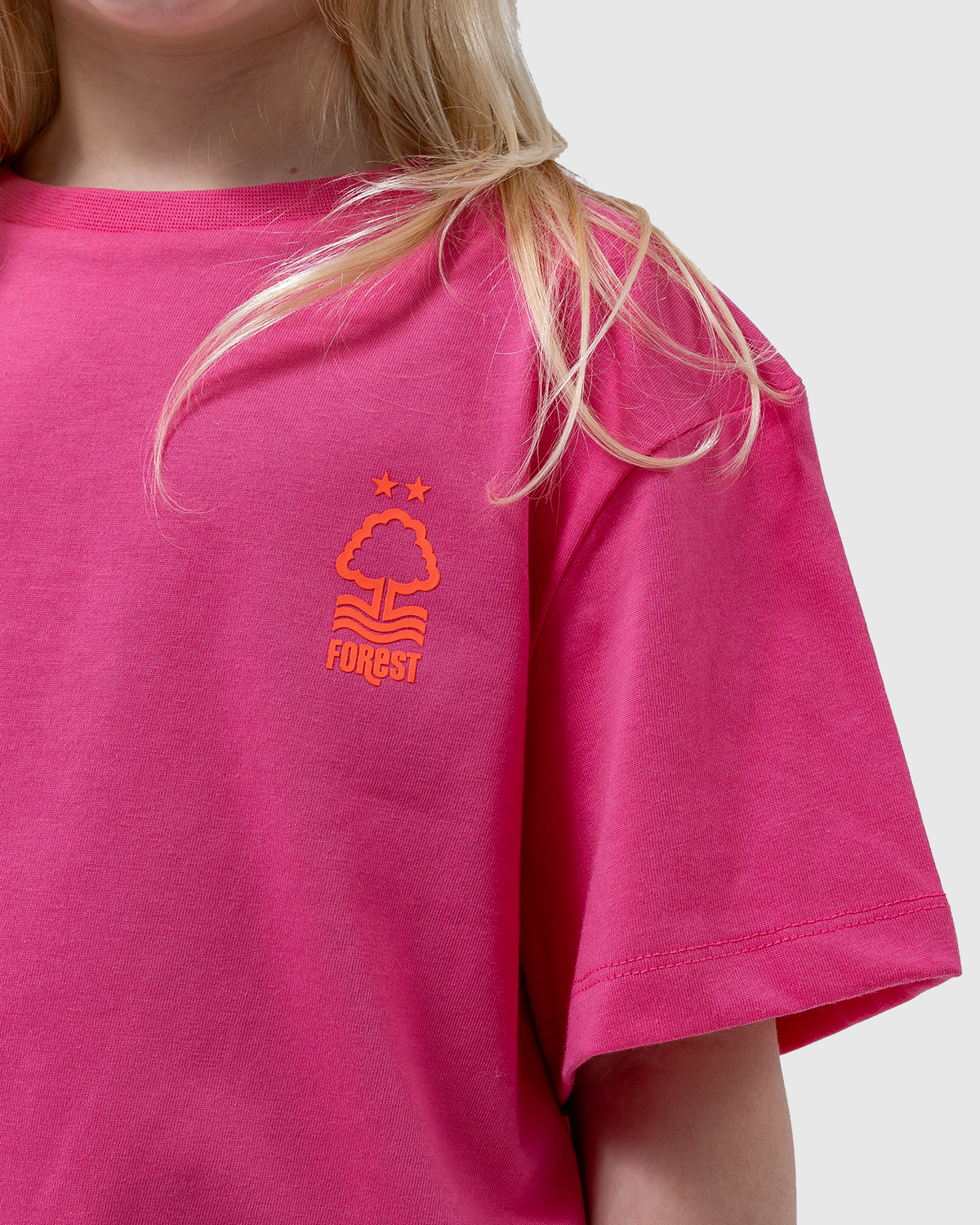 NFFC Junior Pink Star Print T-Shirt