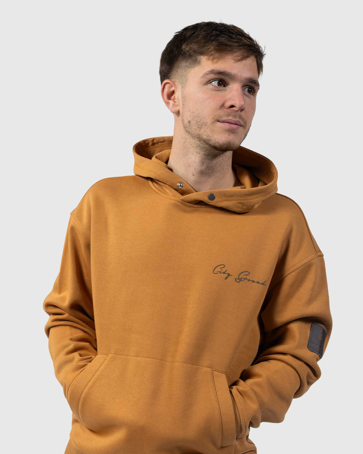 NFFC City Ground Brown Hoodie