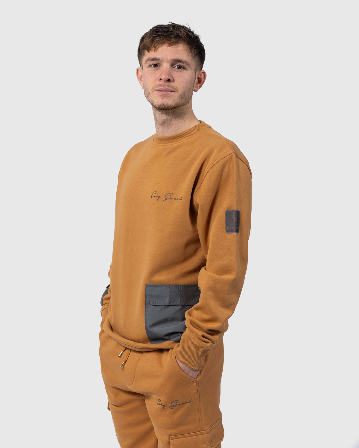 NFFC City Ground Brown Sweatshirt
