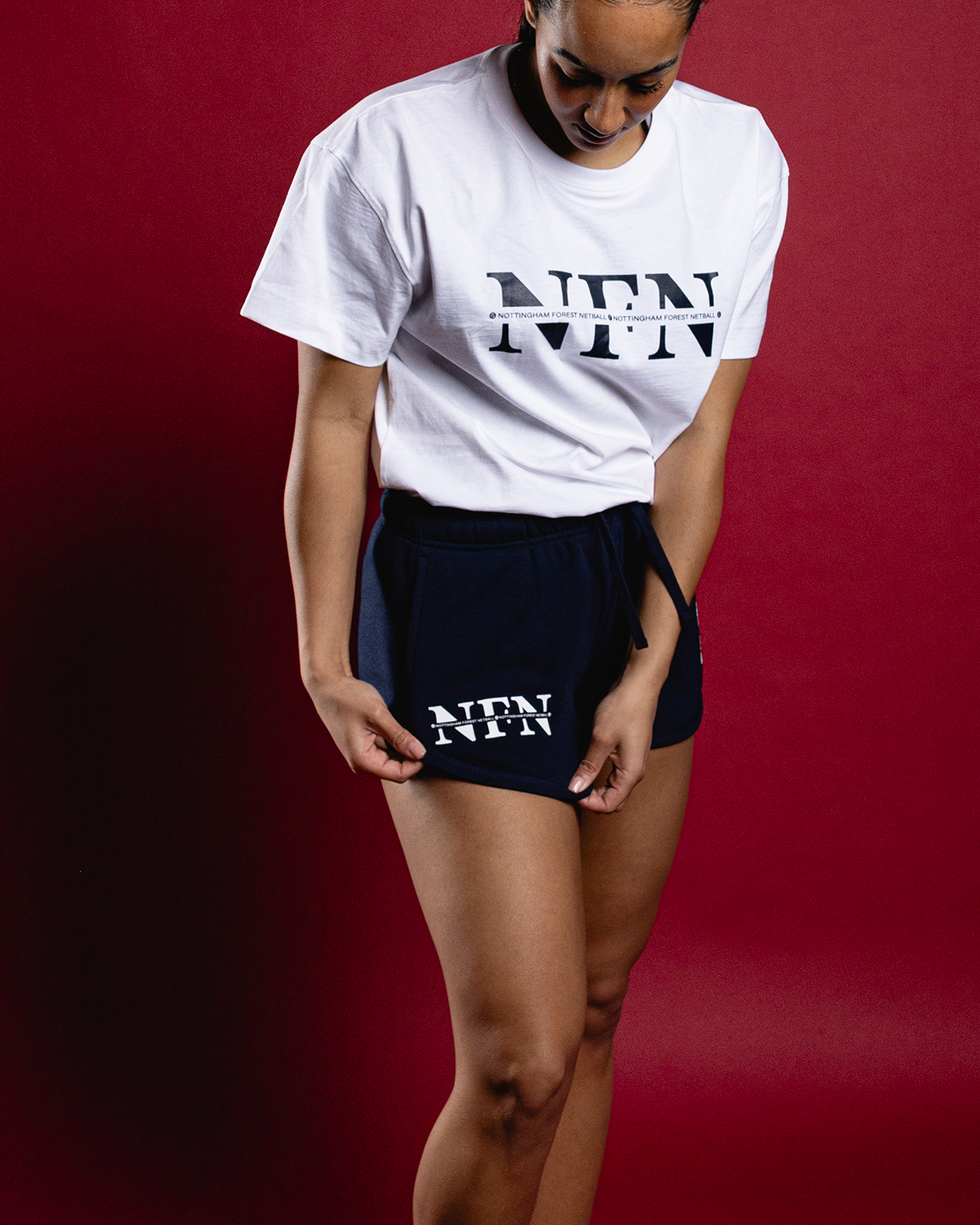 NFN Navy Rest Day Shorts