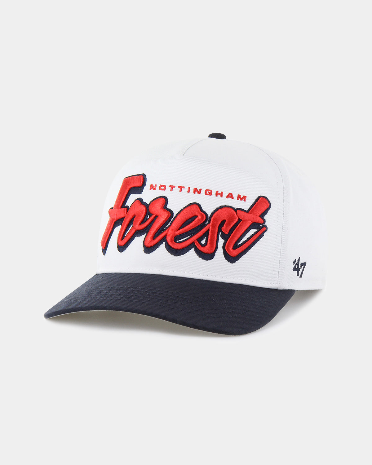 NFFC White Drop Shadow '47 Hitch Cap