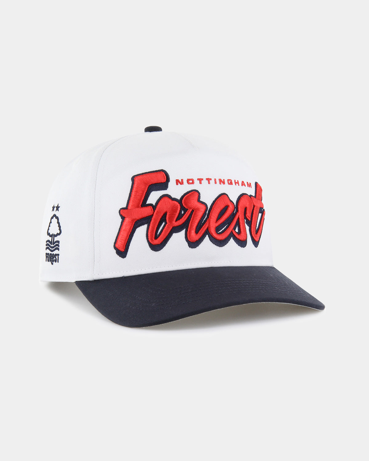 NFFC White Drop Shadow '47 Hitch Cap