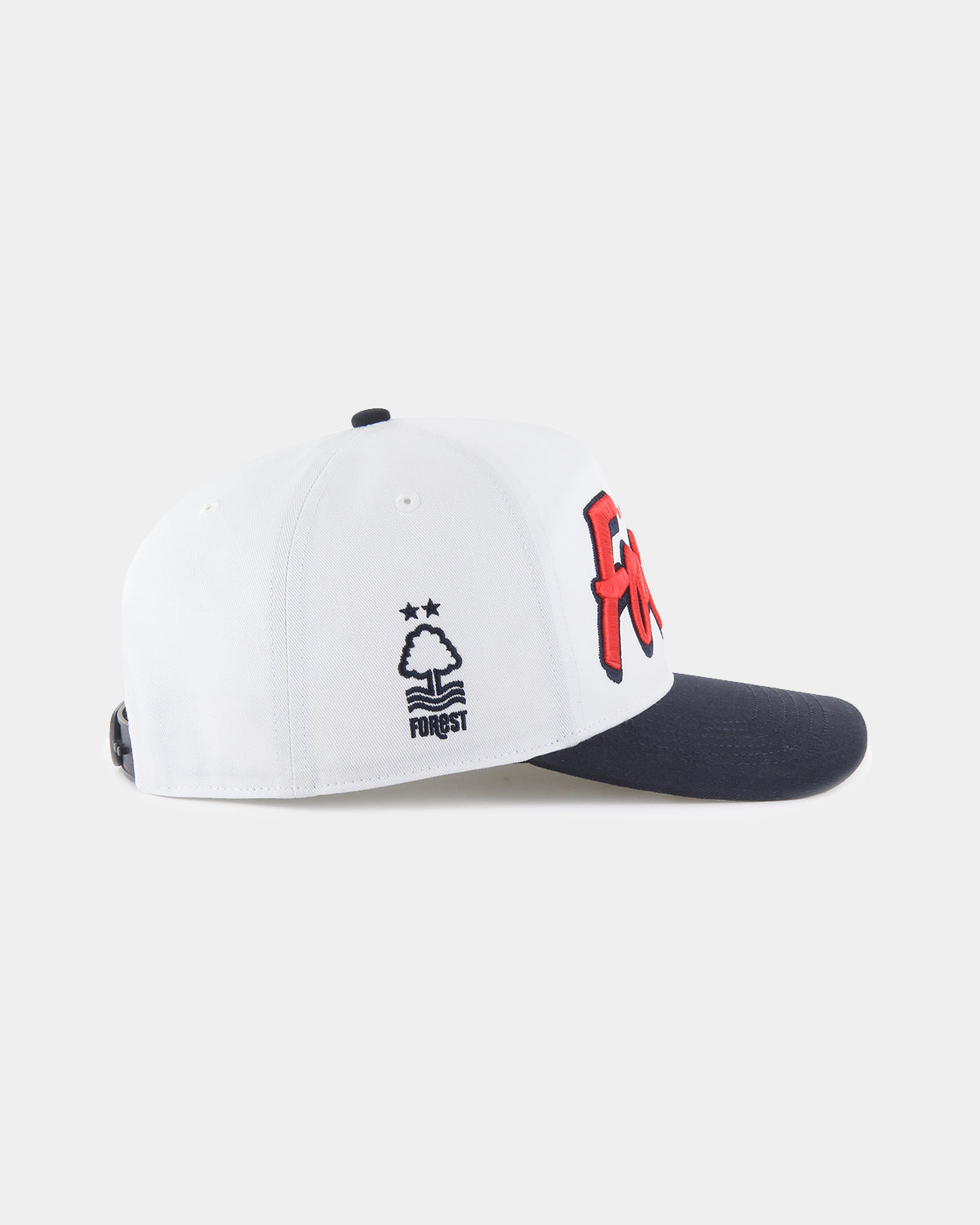 NFFC White Drop Shadow '47 Hitch Cap