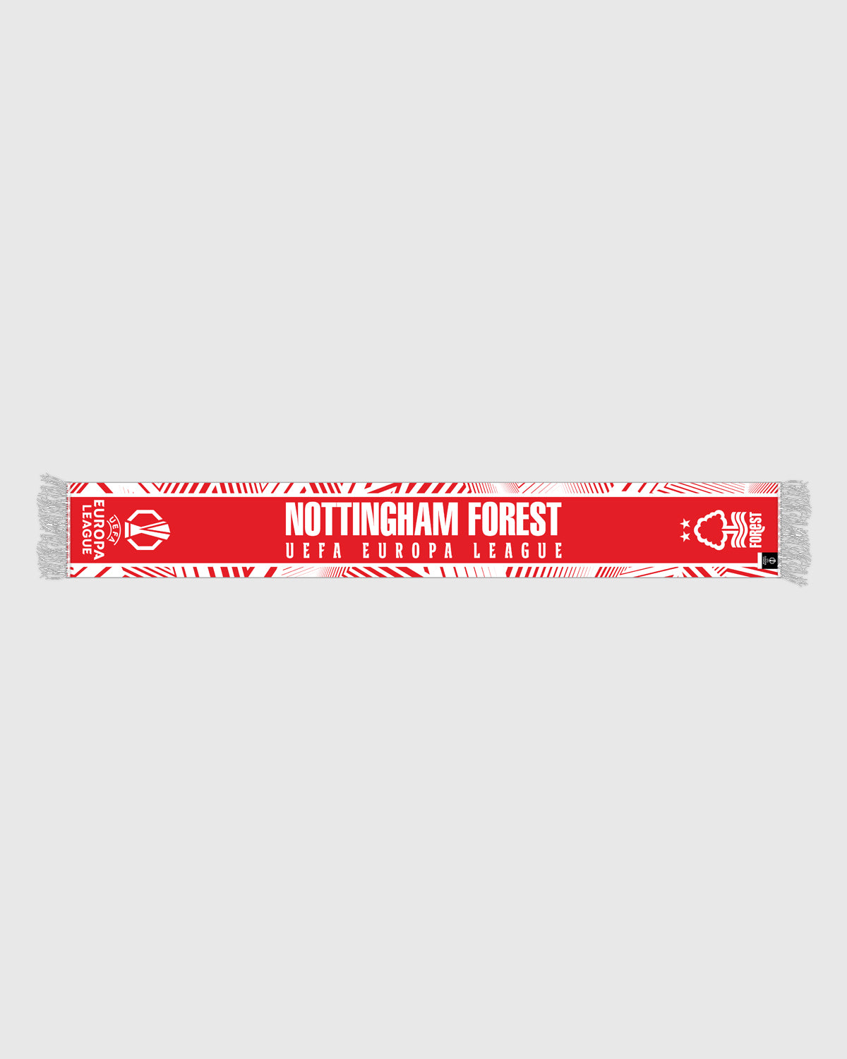 NFFC UEL 25/26 Red Woven Scarf