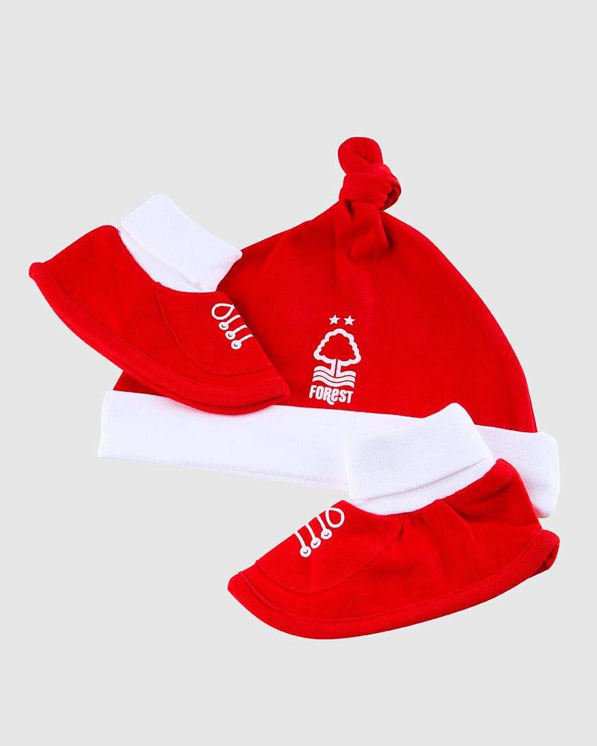 NFFC Baby Hat & Bootie Set