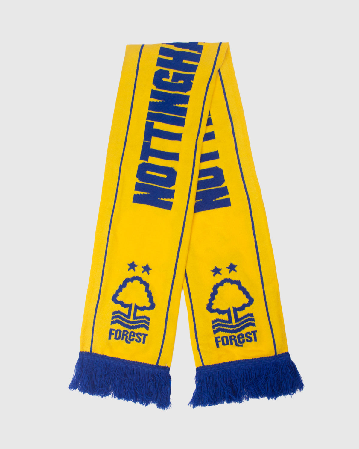NFFC Yellow Retro Scarf