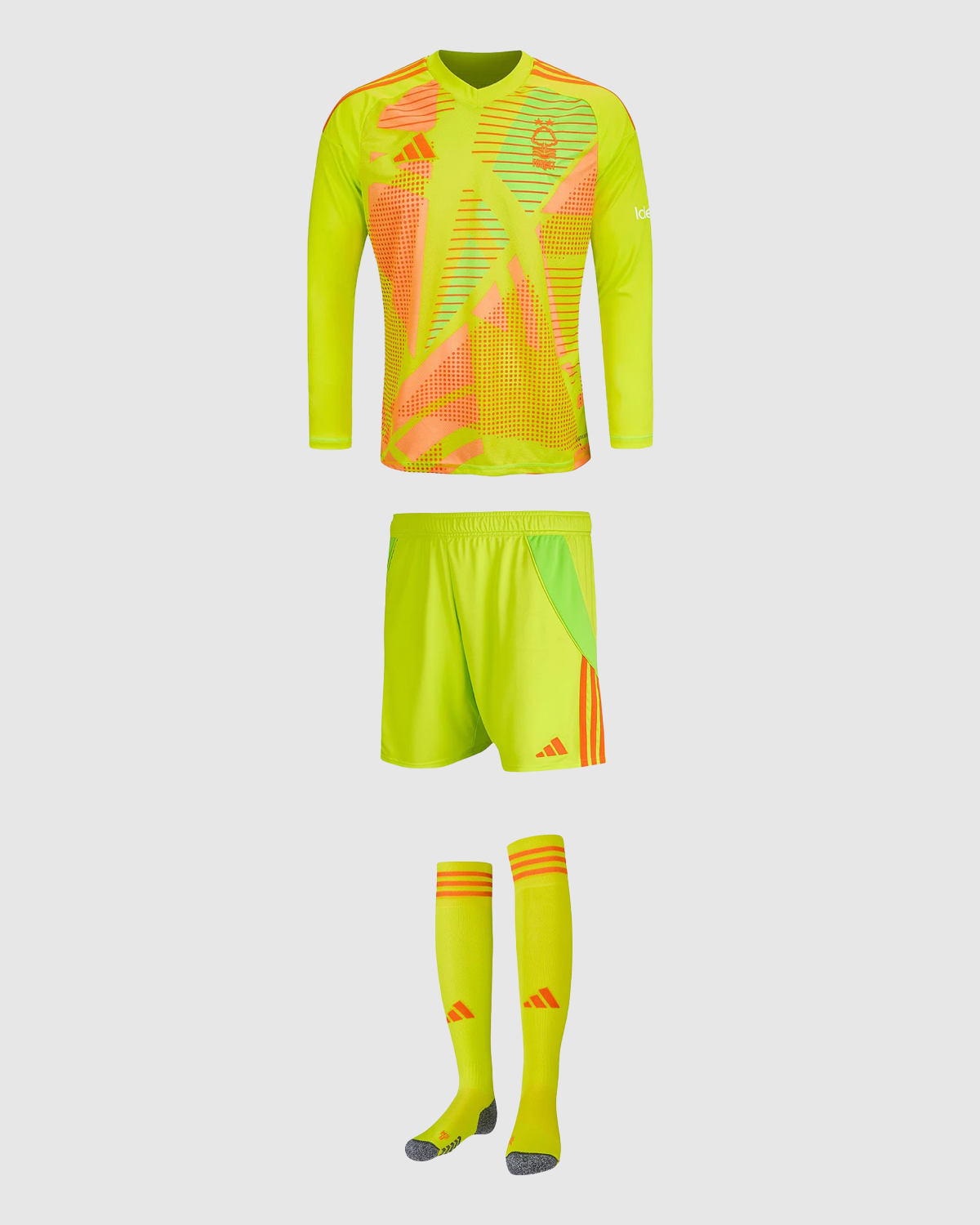 NFFC Junior Yellow Goalkeeper Kit Bundle