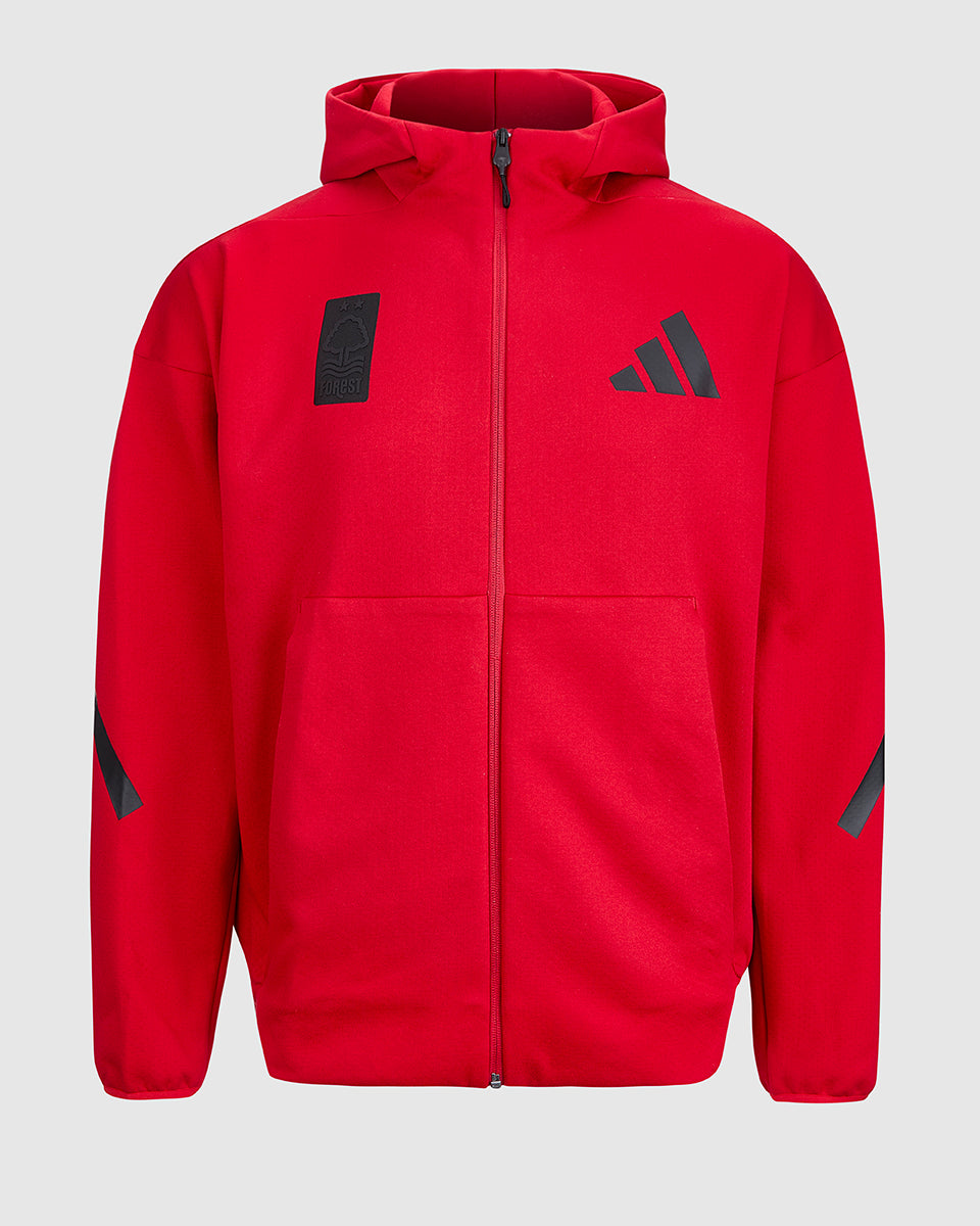 NFFC Red Z.N.E. Full Zip Hoodie