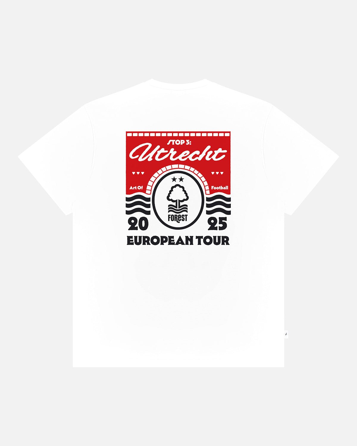 Art of NFFC Forest In Utrecht White T-Shirt - Nottingham Forest FC
