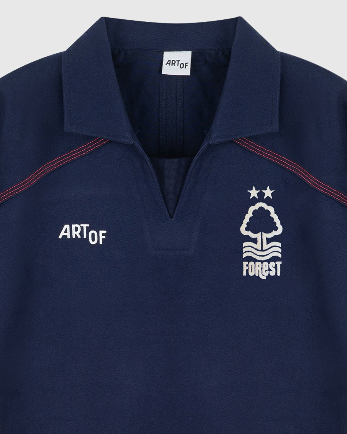 Art of NFFC Navy 90s Drill Top - Nottingham Forest FC