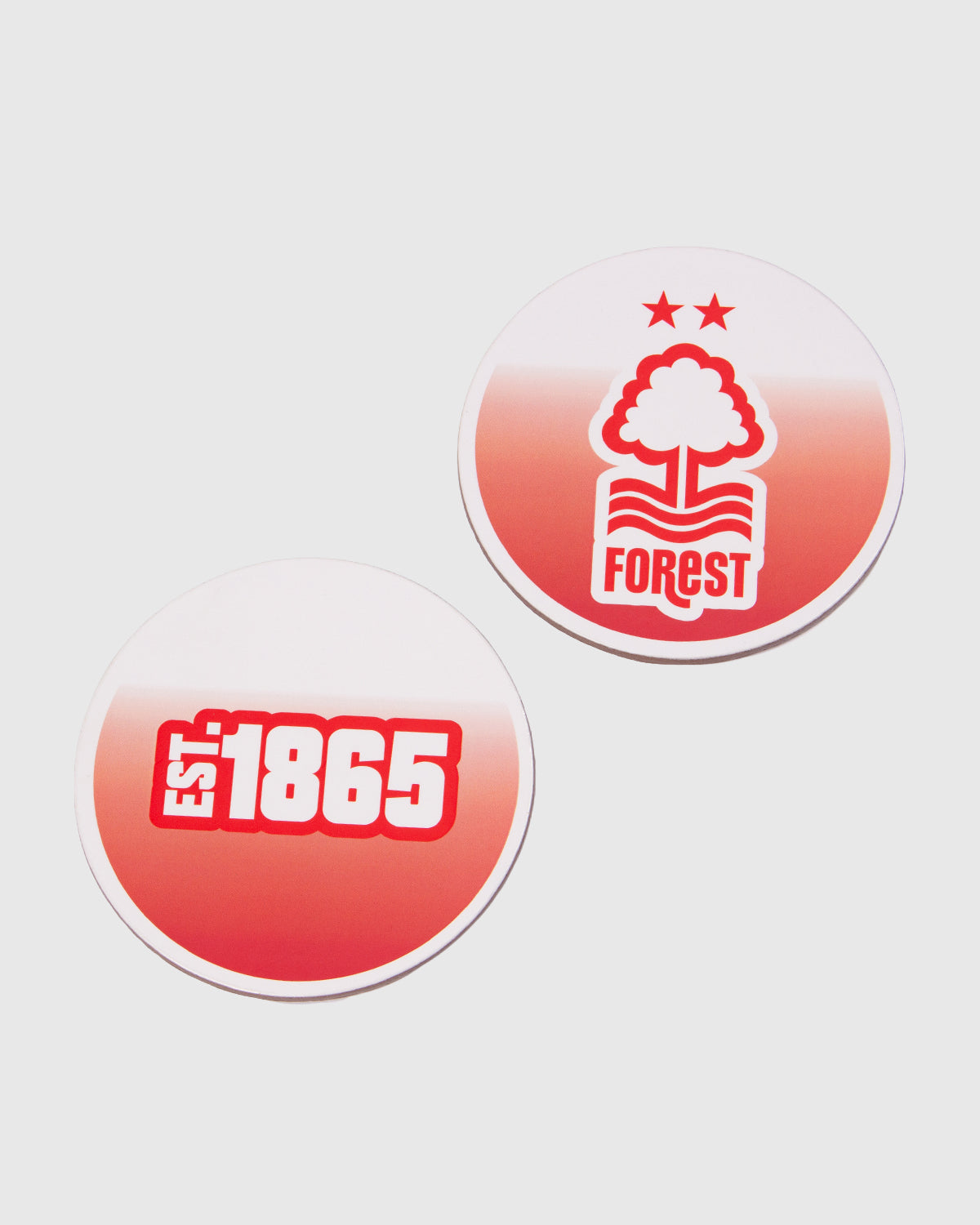 NFFC Red Ombre Coaster - 2 Pack