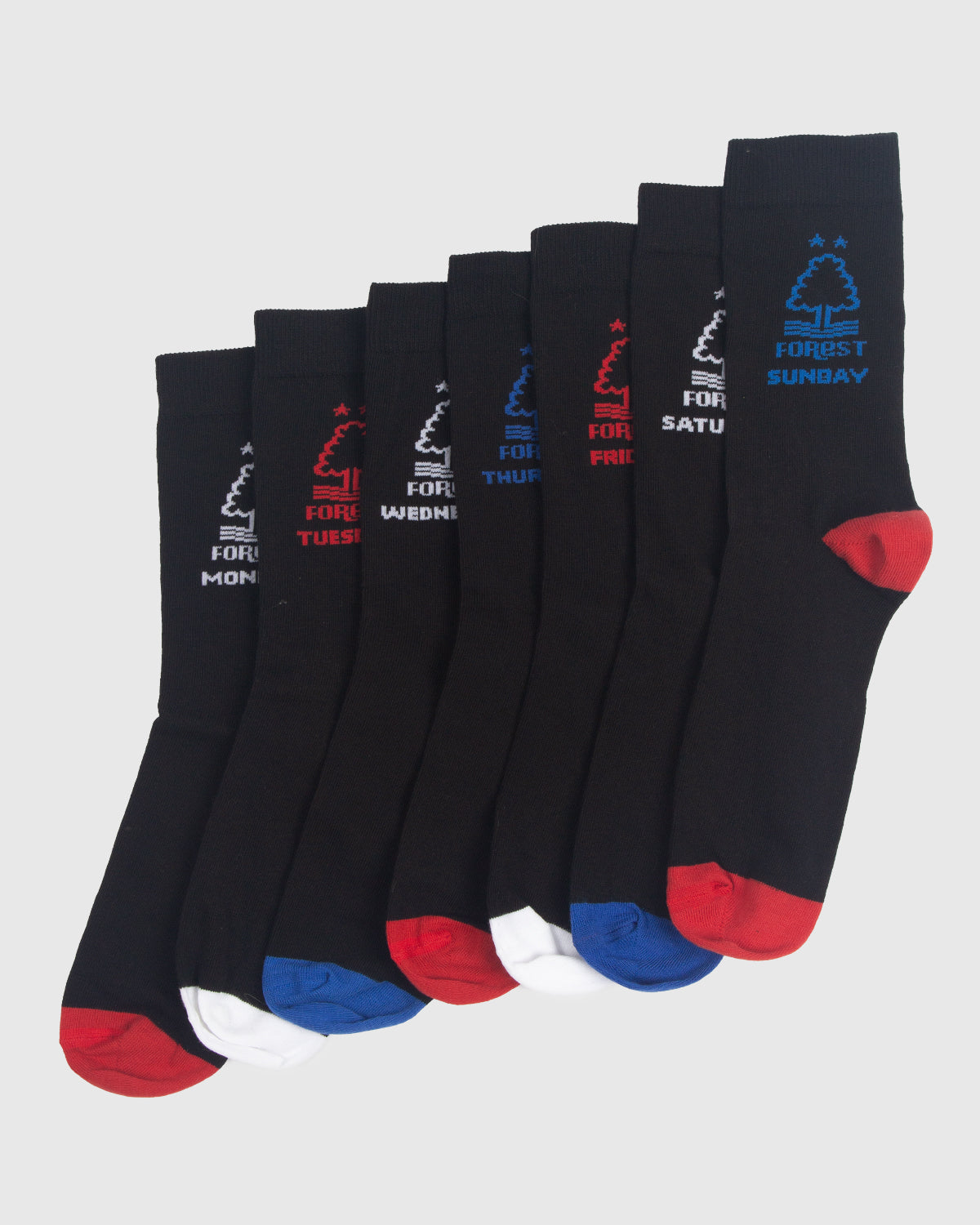 NFFC Days Of The Week Socks