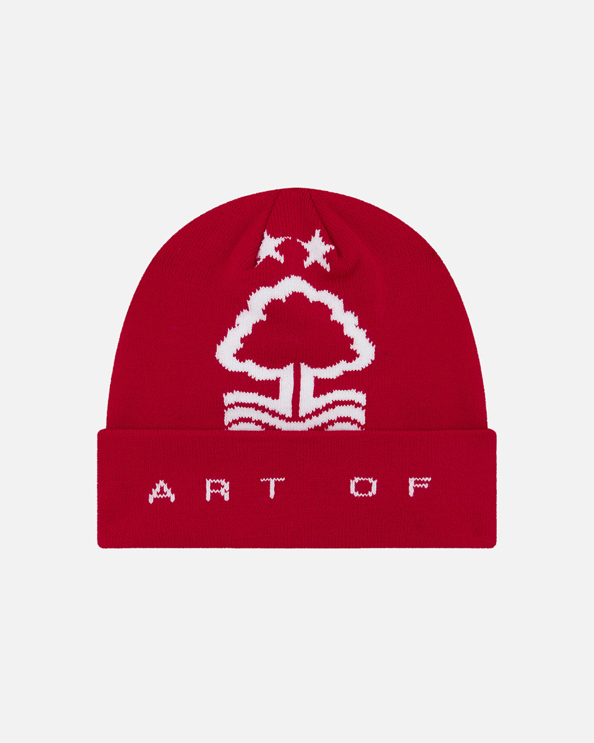 Art of NFFC Red Heritage Beanie
