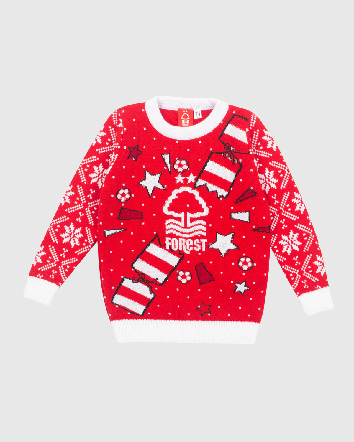 NFFC Junior Christmas Cracker Jumper