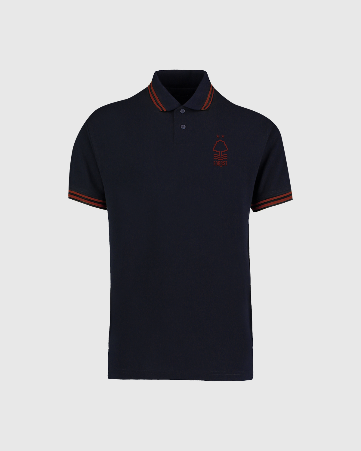 NFFC Junior Dark Navy Essential Tipped Collar Polo