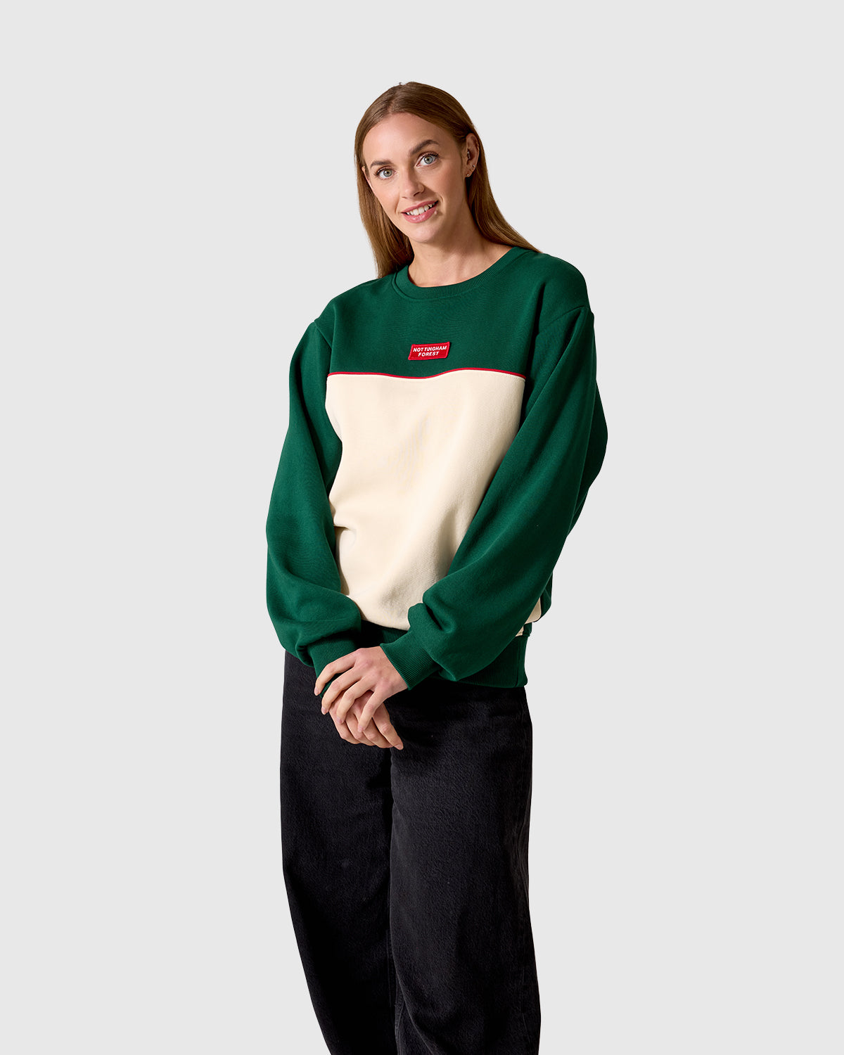 NFFC Original Reds Panelled Sweatshirt