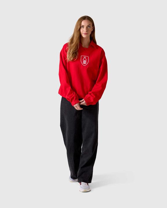 NFFC Red Retro Shield Drill Top