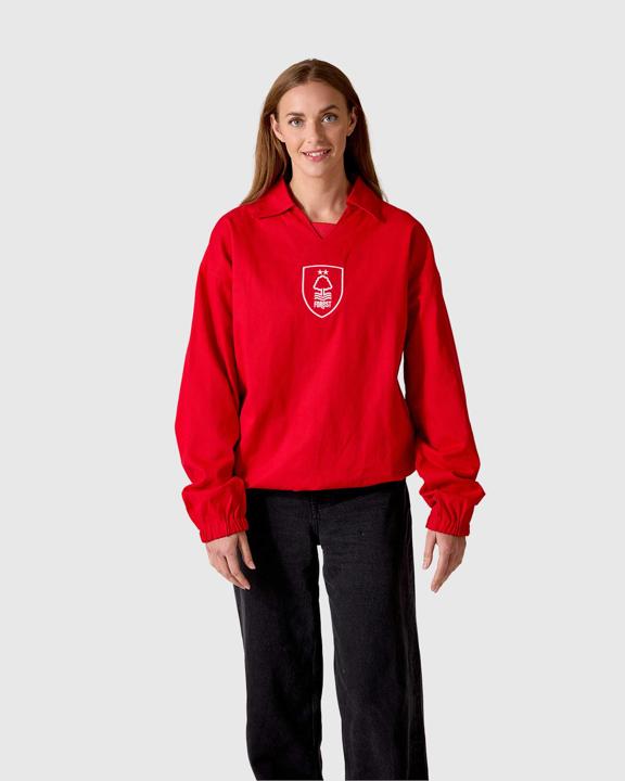 NFFC Red Retro Shield Drill Top