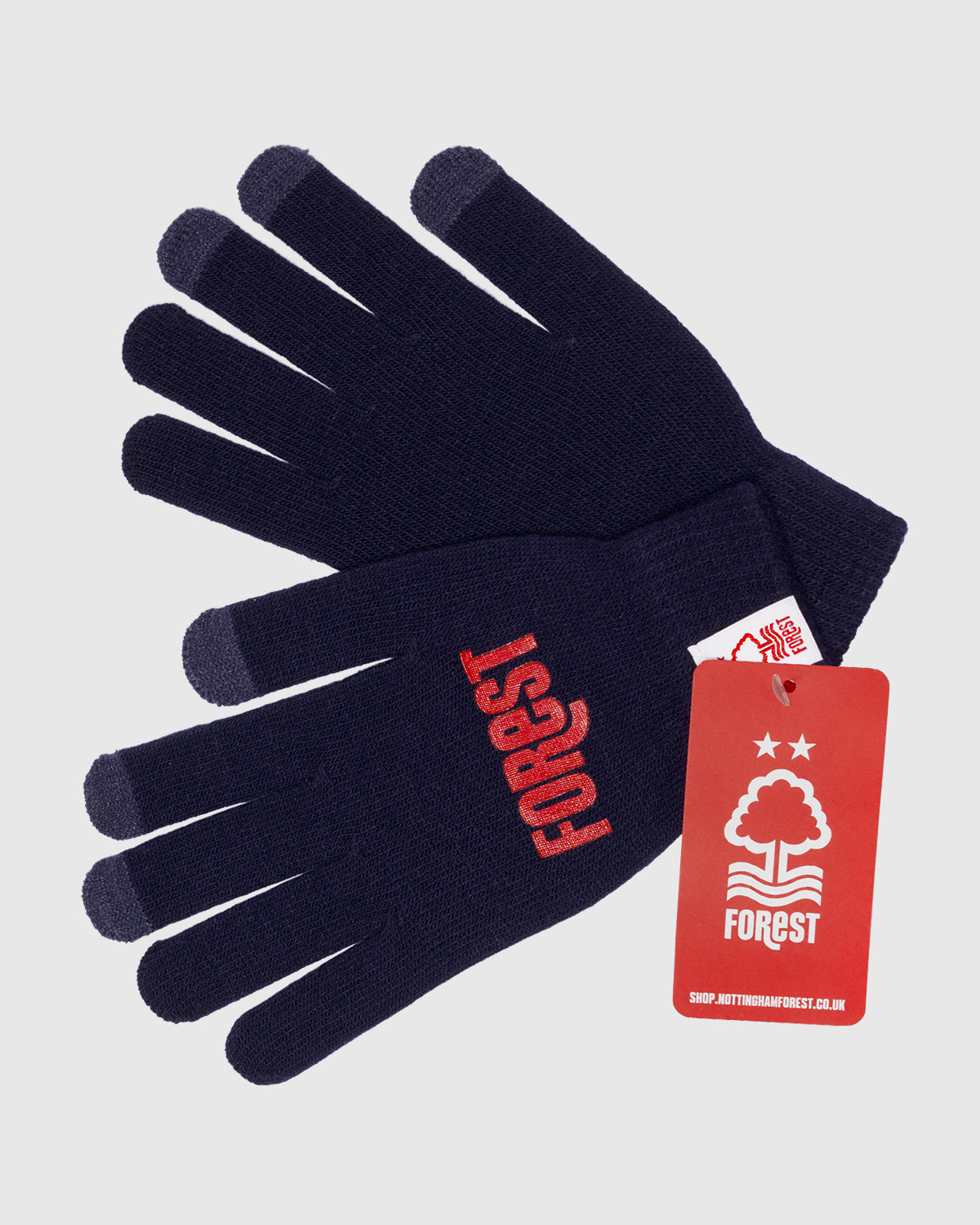 NFFC Navy Wordmark Gloves