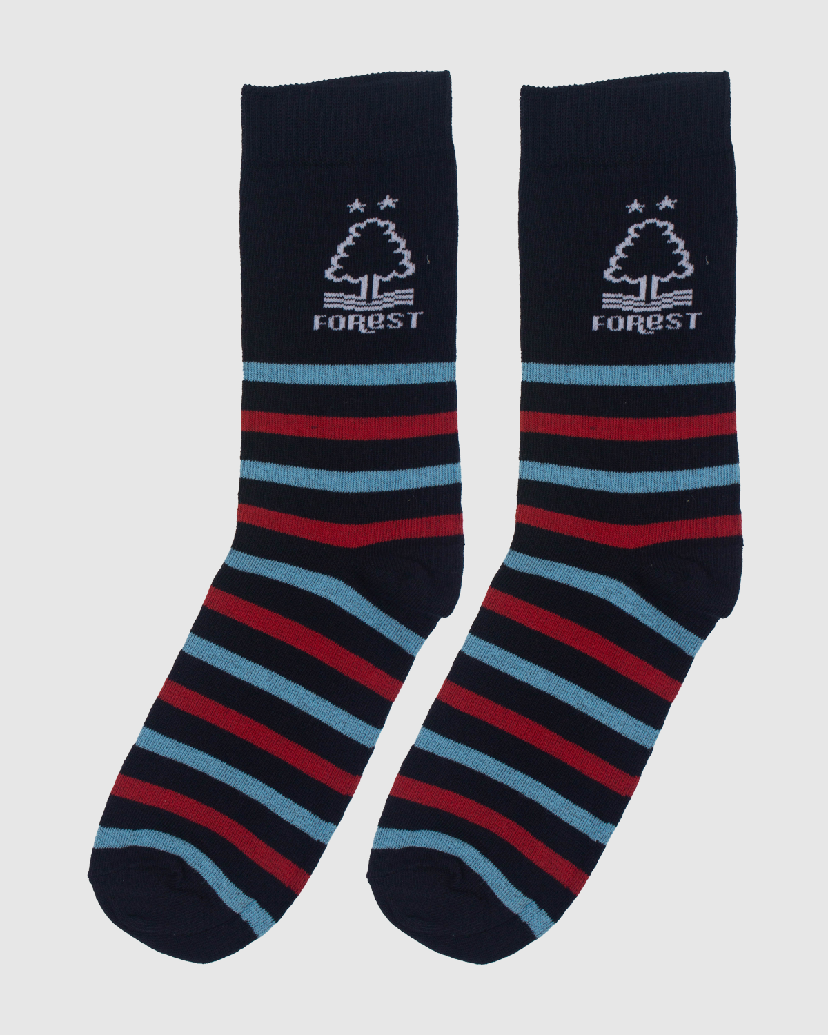 NFFC Navy Multi-Sripe Socks