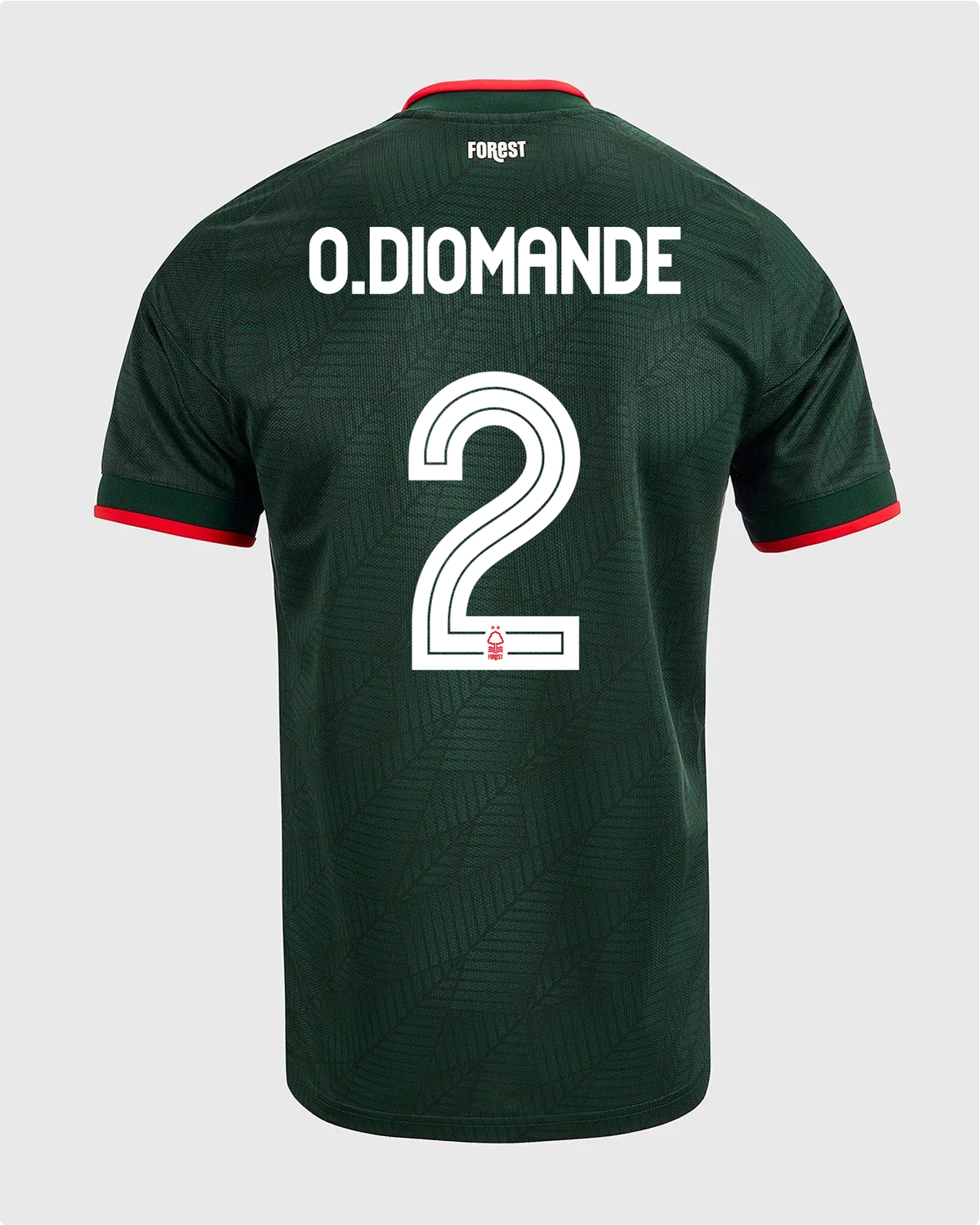 NFFC 26/27 Away Shirt with O.Diomande 2 NFFC Printing