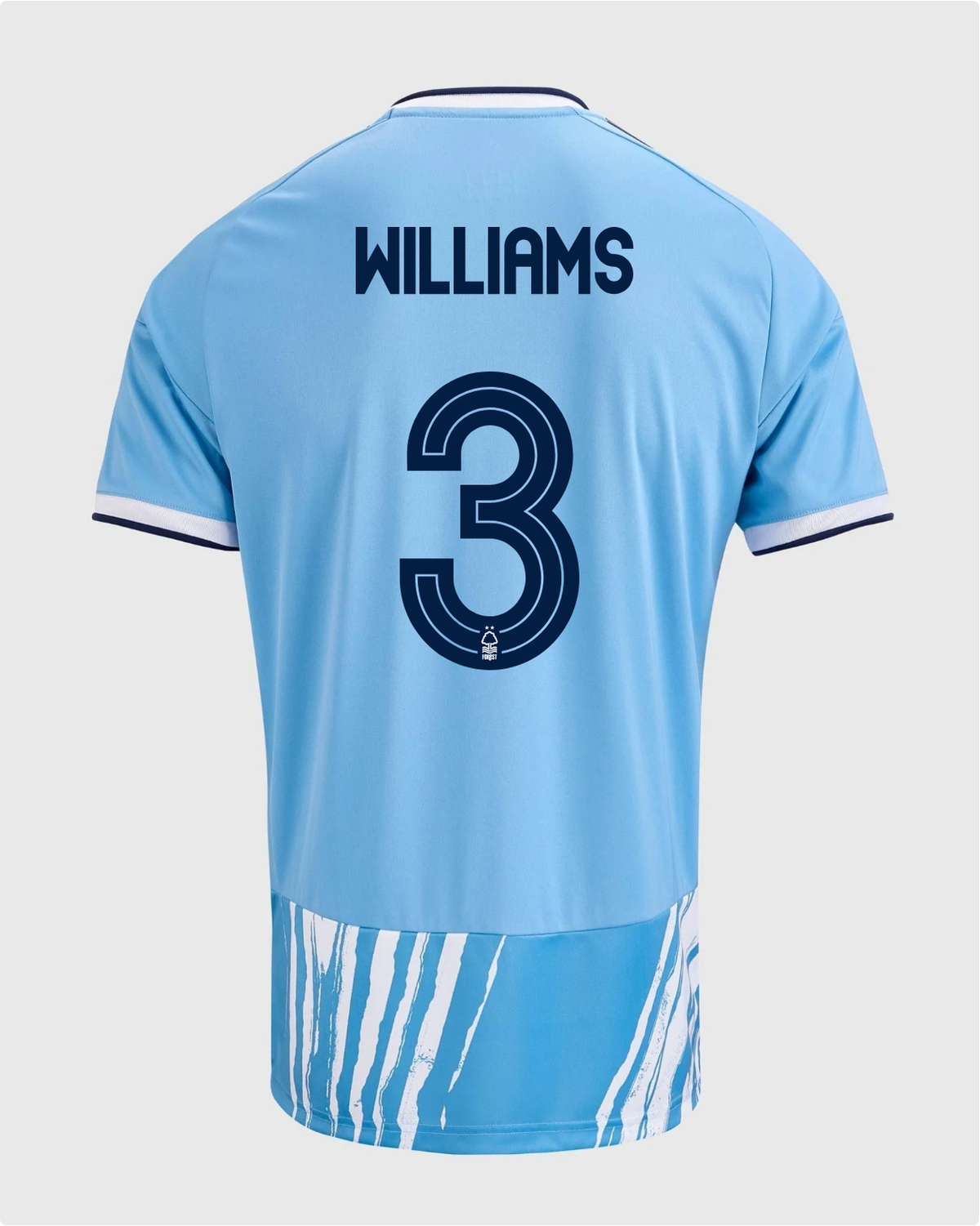 NFFC 26/27 Third Shirt with Williams 3 NFFC Printing