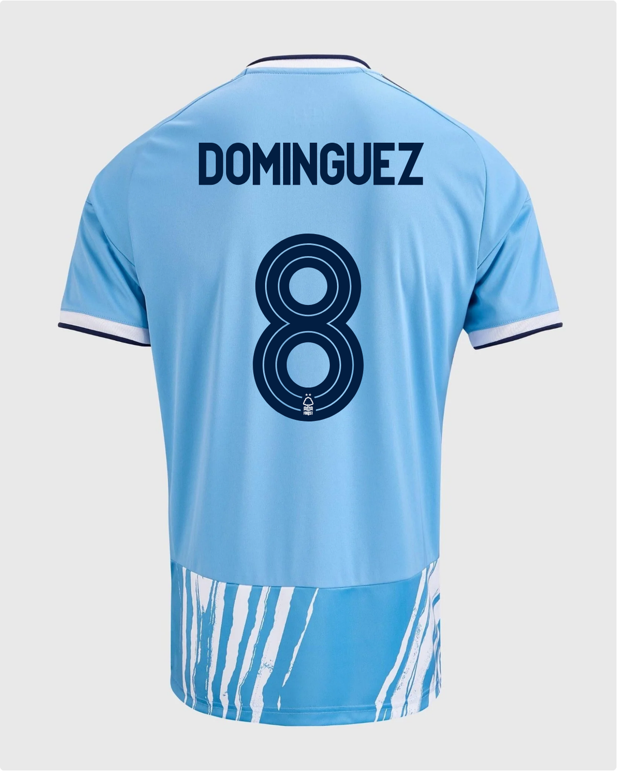 NFFC 26/27 Third Shirt with Dominguez 8 NFFC Printing