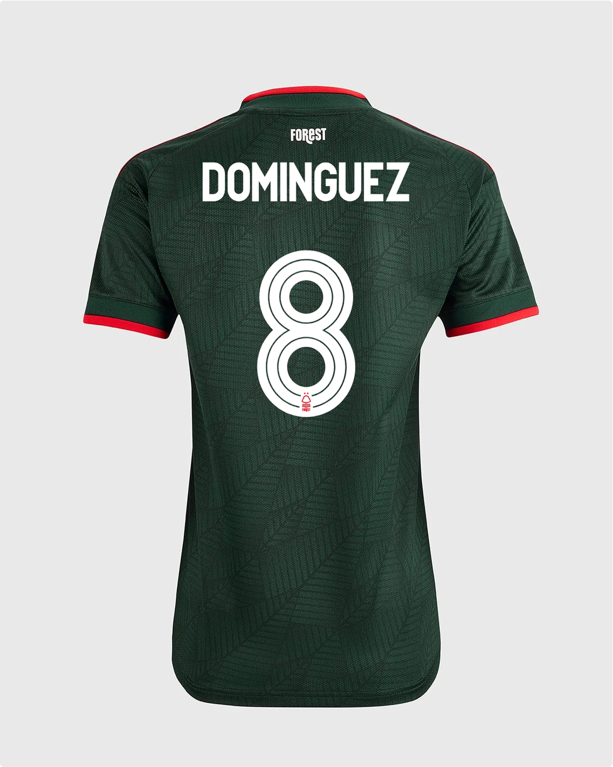 NFFC 26/27 Women's Away Shirt with Dominguez 8 NFFC Printing